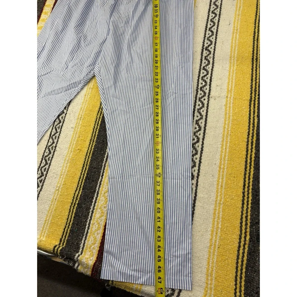 Polo Ralph Lauren Pajama Pants Mens 1XLT Blue/White Striped Lounge Sleepwear NWT